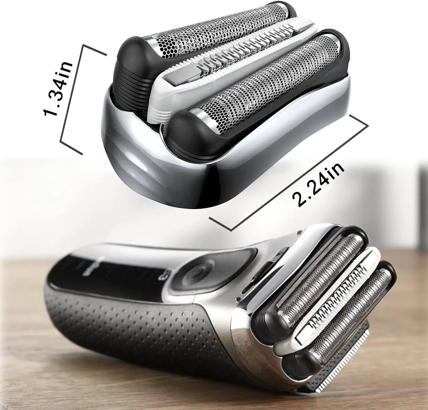 قطع ورقاقة رأس بديلة 32 ثانية ، متوافقة مع سلسلة براون 3 ، ماكينة حلاقة ، من من من من من من نوع Braun ، S ، من من من من من نوع X ، 3050cc ، 3070cc ، s ، 3090cc #2