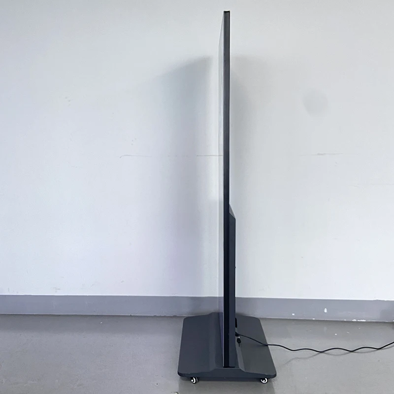 64/69/79/86/98 بوصة شاشة كاملة لافتات رقمية وعرض الأرضية حامل رقمي عرض موقف لاعب كشك شاشة تعمل باللمس #2