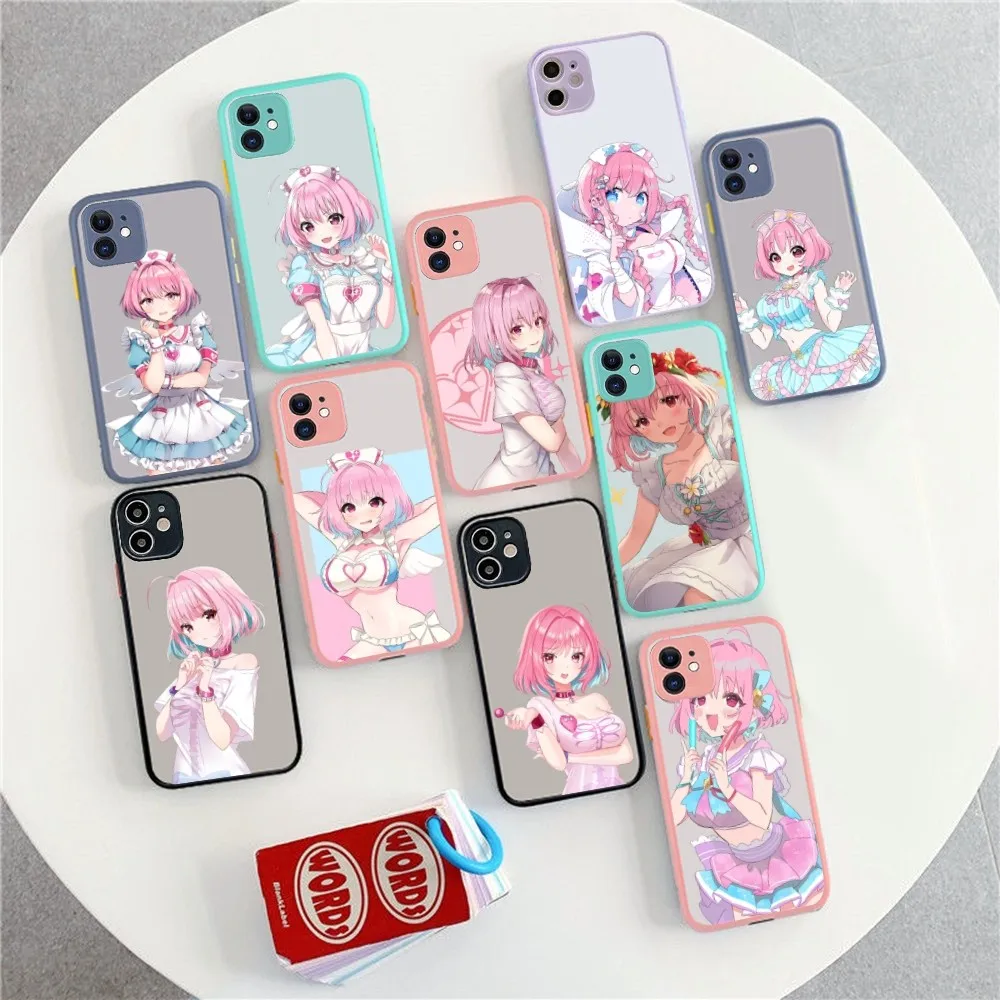 Etui na telefon Riamu Yumemi Anime do iPhone 14 11 12 13 Mini Pro Max 8 7 Plus X XR XS MAX Półprzezroczysty matowy pokrowiec