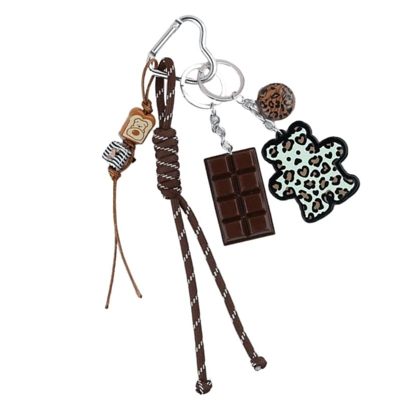 Braided Rope Bag Charm Handbag Accessories Bag Pendant Charm for Backpack Decors