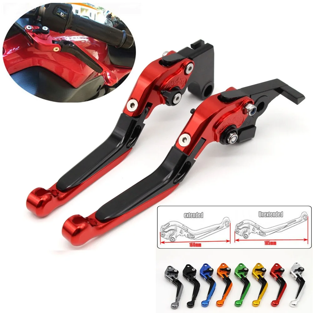 

For Kawasaki Ninja ZX9R ZX-9R 1998-1999 CNC Adjustable Foldable Extendable Motorcycle Brakes Clutch Levers