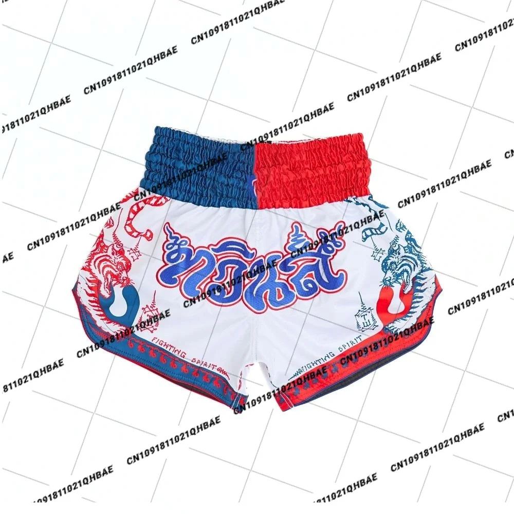 Men And Women New Twins Special [Tbs-Yant] Muay Thai Boxing Shorts Octagonal Cage MMA Training And Fitness Sports Shorts 