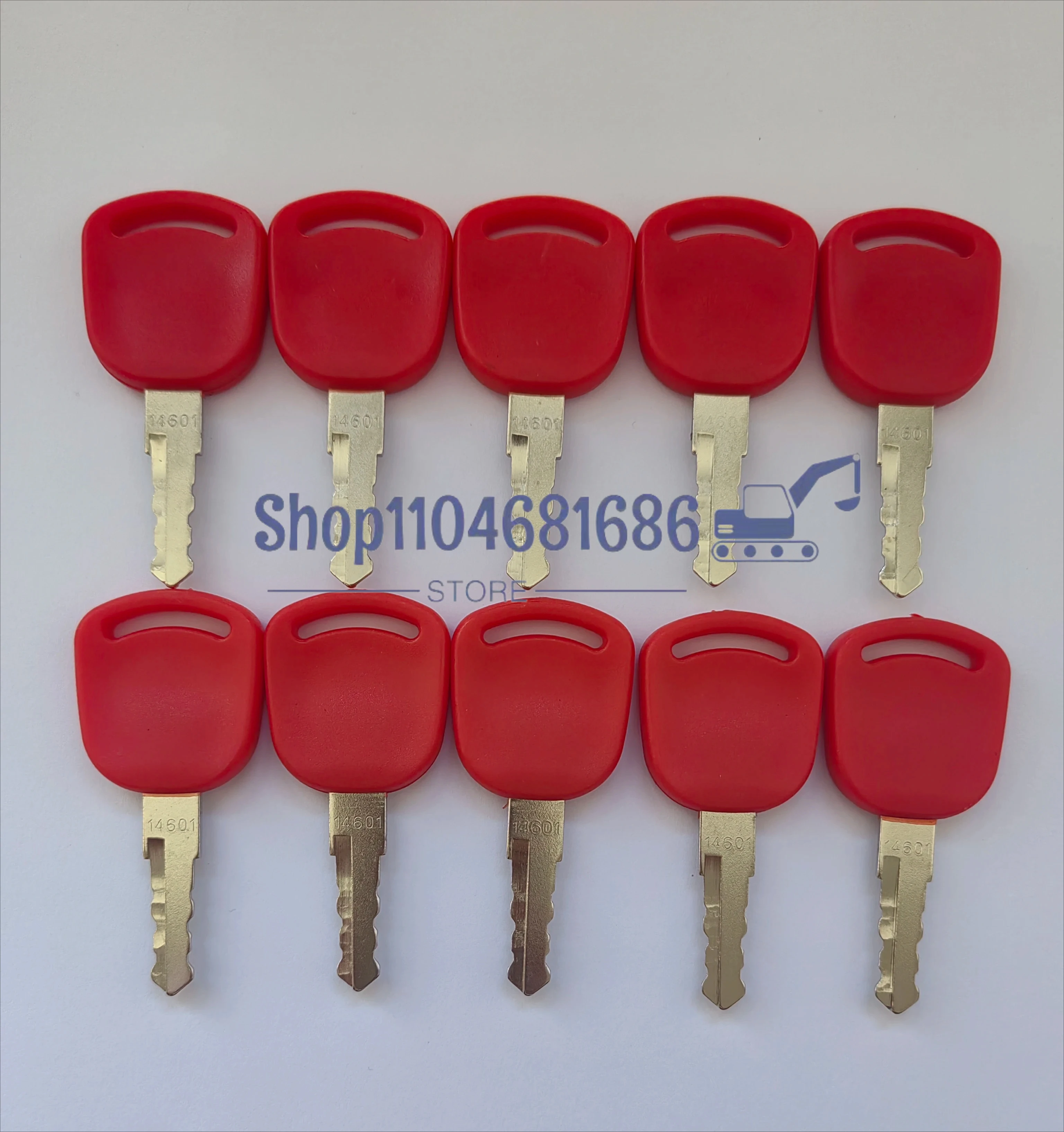 

10PCS 14601 Key for Case New Holland Excavator Tractors 82003267 82030143