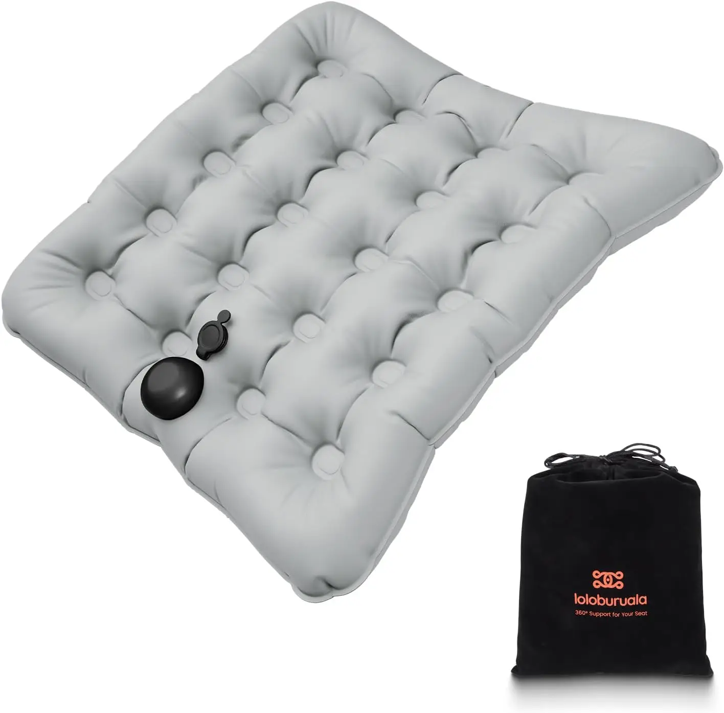 

Подушка для поясницы, надувная подушка для сиденья, легкая автомобильная подушка для спины, портативная подушка для стула