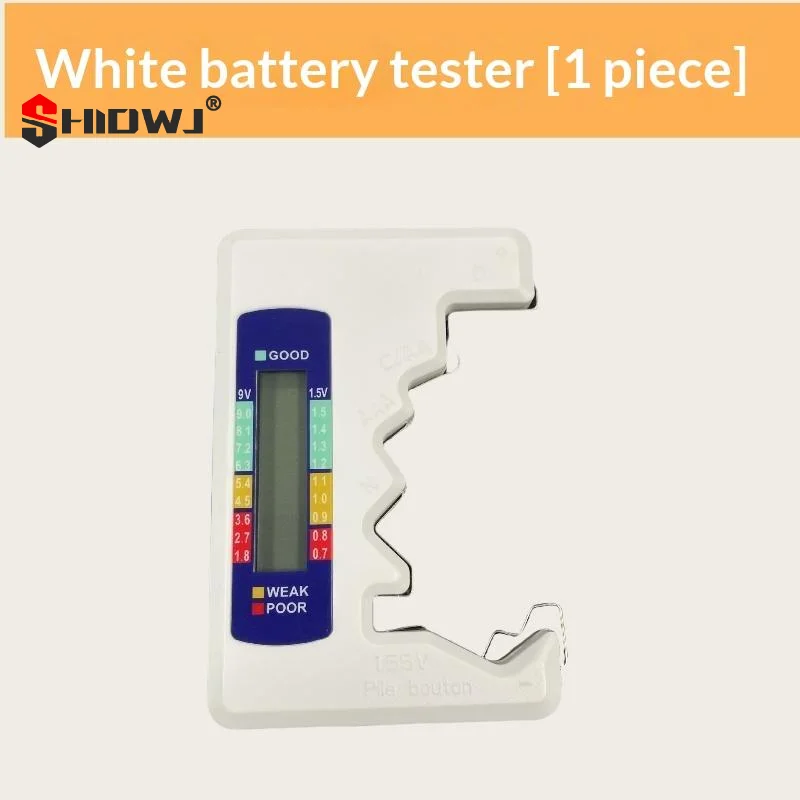 Universal Digital Battery Tester LCD Display Portable Battery Capacity Indicator For AA AAA C D Button Cell Household Use