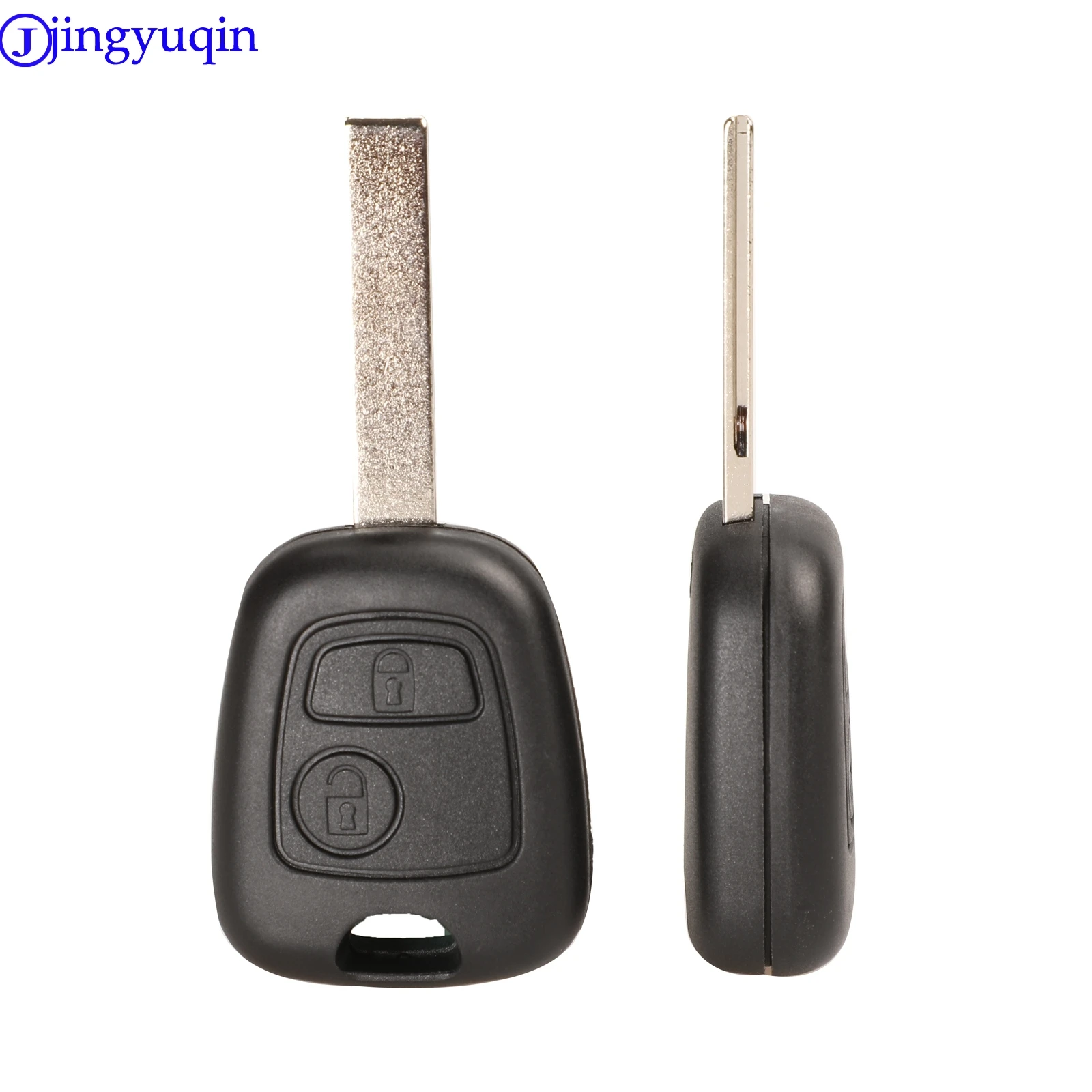 jingyuqin 2/3/4 Buttons Car Key Shell Case Fob For Citroen C1 C2 C3 C4 XSARA Picasso For Peugeot 307 107 207 407