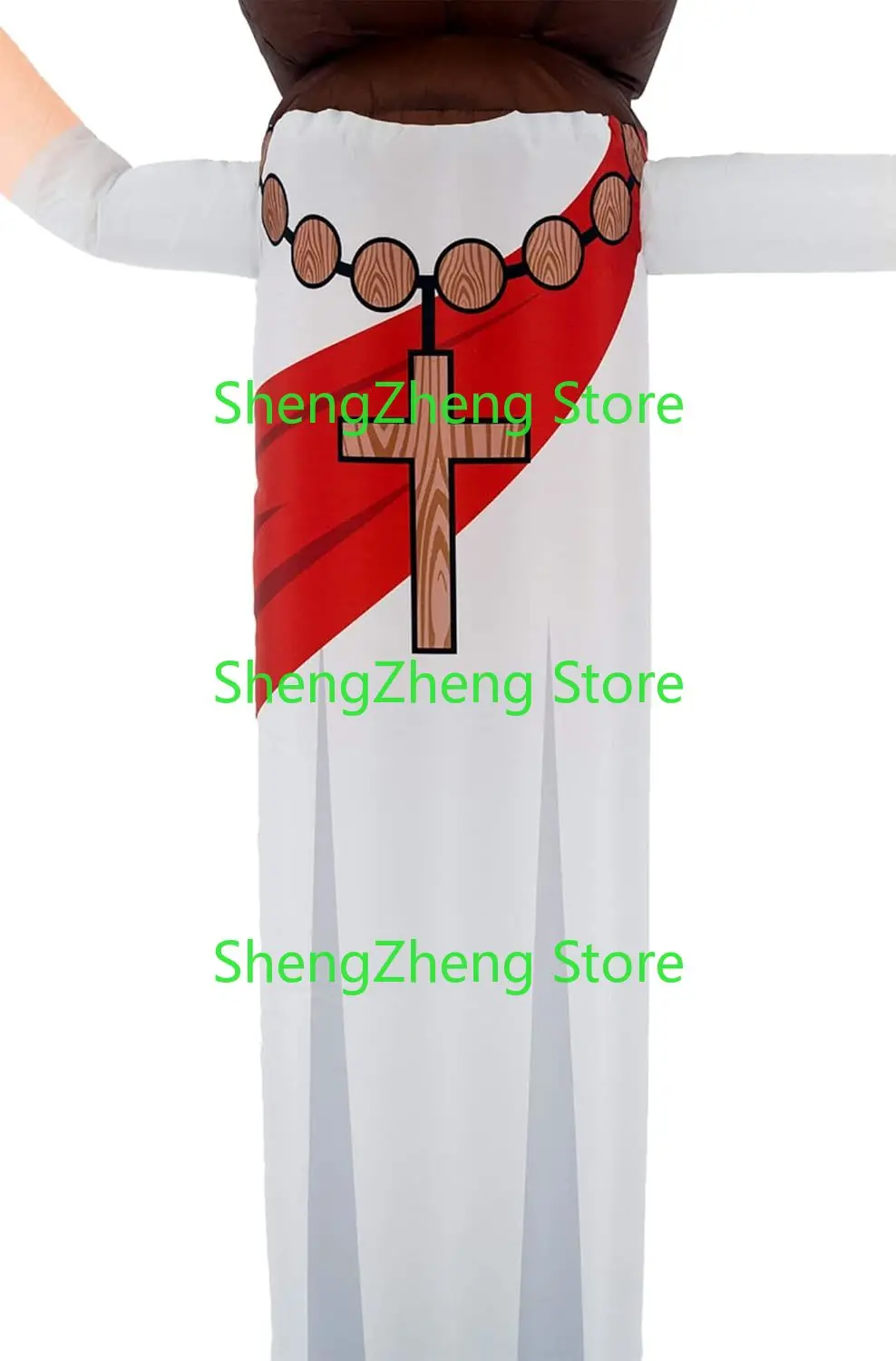 1Pcs 8ft Tall Jesus Air Waver  - Inflatable Advertising Tube Man  Guy with Flapping Waving Arm  (Blower Not Included)