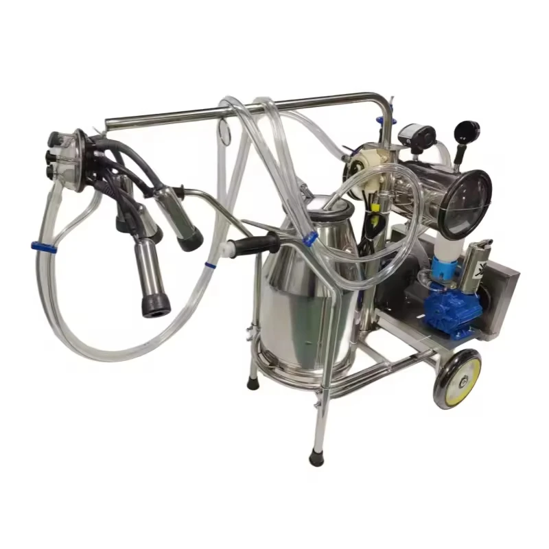 

New Designs Chinese High Quality Electric 10-12 Cows Per Hour Automatic Portable Cows Milking Machines