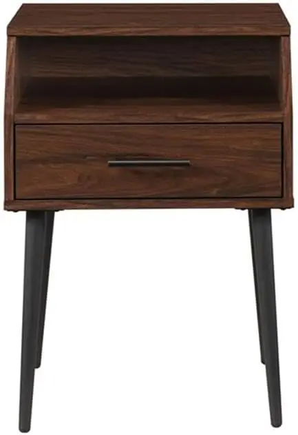 

Kali Modern 2-Drawer Storage Entry Table, Gray