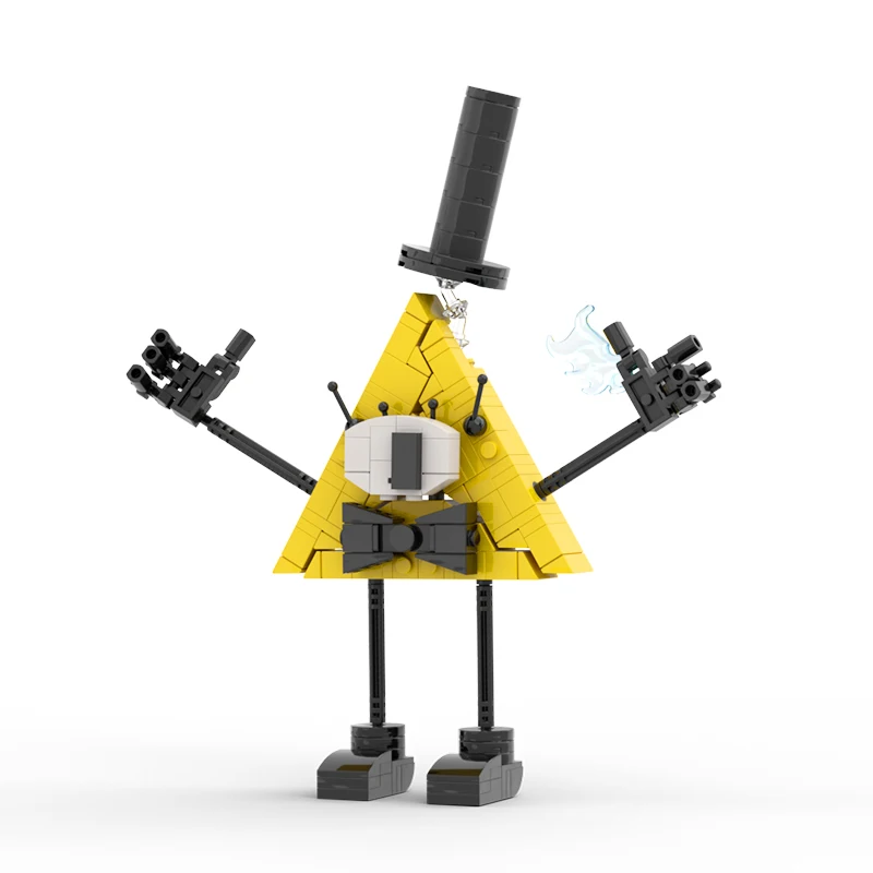 Build MOC C9384 Bill Cipher Collections Bricks Blokcs Cartton Kid Child Toys Gravitys Fallss Billed Ciphered