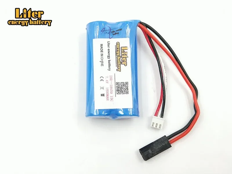 10PCS/LOT 7.4V 1800mAh 18650 15c lithium beauty Linda T40 F39 F49 T39 822 Syma remote control aircraft batteries