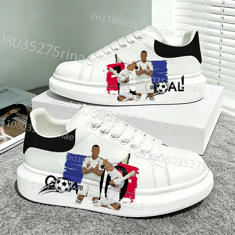 

2026 Football Matches France 10 Adult Casual Shoes Four Season Breathable Man Woman Size 35-44 Selection Sports Board Shoes