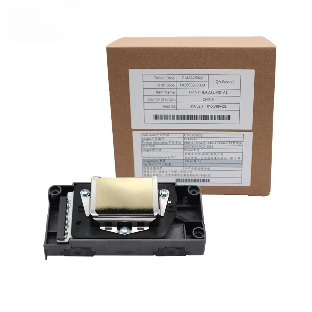 Original Golden F1440-A1 DX5 Printhead F186000 Unlocked Print Head for EPSO.oN DX 5 Eco Solvent Printer Head