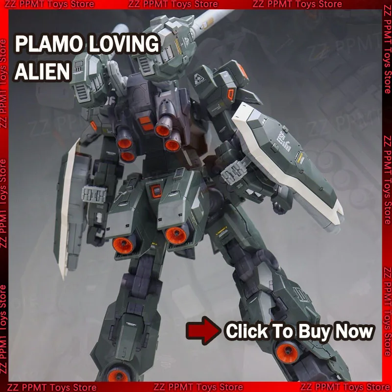 

New Plamo Loving Alien 1/100 MG RGC-90XC Jeda Cannon Assembly Model Kit Plastic skeleton Anime Action Figure Robot Plastic Model
