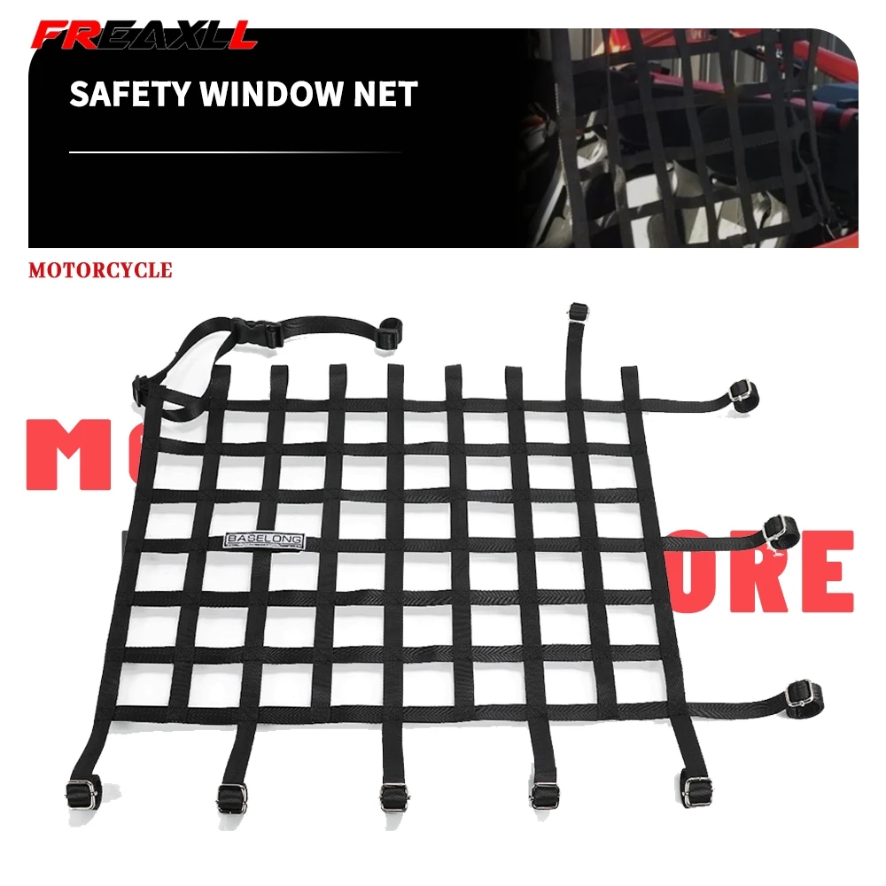 

FIT For Can Am X3 Maverick / Maverick MAX / MAX Turbo Safety Window Network UTV 2PC Motorcycle Accessories Safety Equipment 2024