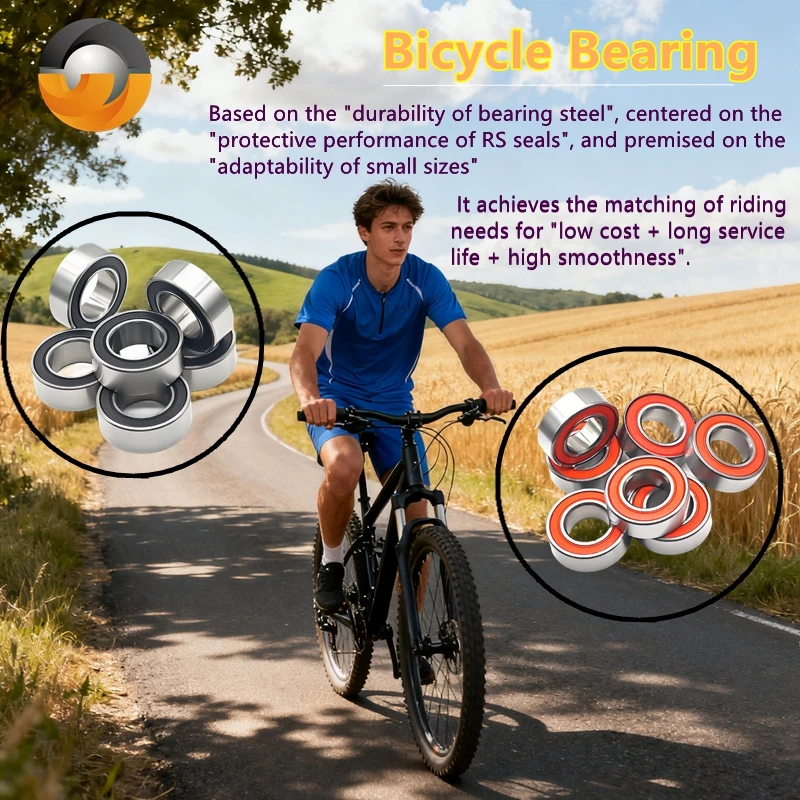 

Chrome Steel Double Sealed 163110 2RS Bicycle Bearings for IRD Bottom Brackets&Bicycle Hub&Pedal 16x31x10 mm，pick of 4PCS