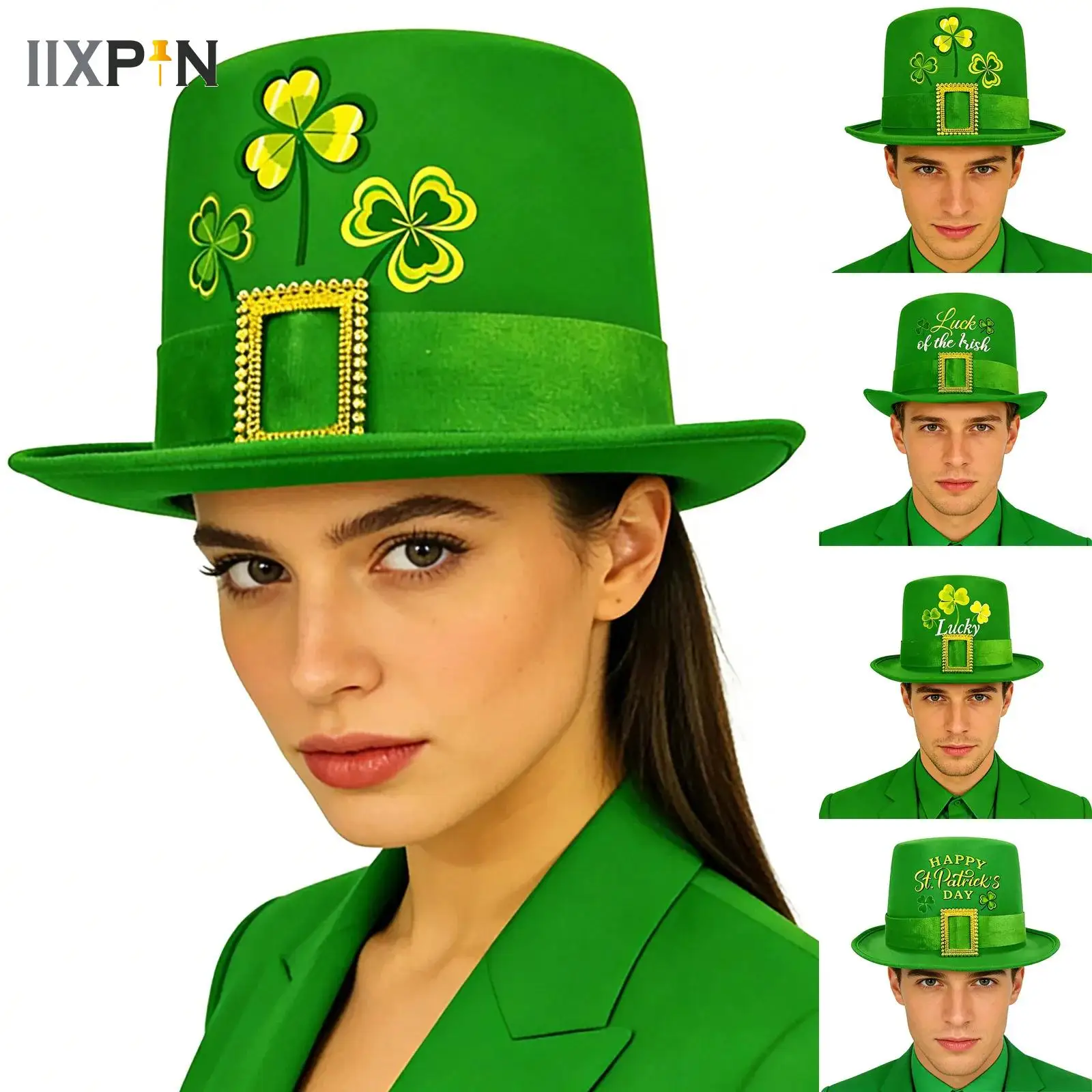 Chapéu decorativo do dia de São Patrício, festa, festival, atmosfera, decoração, presentes adequados para amigos, família, chapéus engraçados