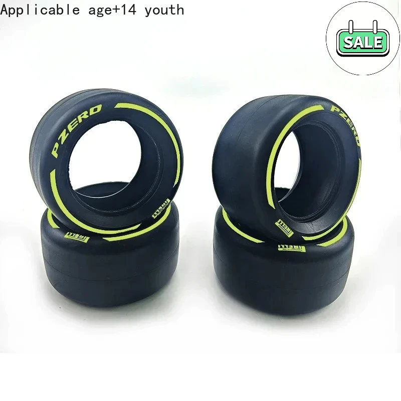 販売商品はF1モデルカーアクセサリービルディングブロックモデル4410、42206、42007と互換性のあるアウタータイヤ4本のみです。