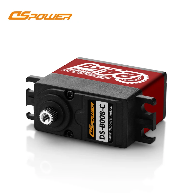 DSpower 24KG Brushless Motor Metal Gear Digital Servo Waterproof High Speed Large Torque for RC Car Drone Boat Robot Toy Parts