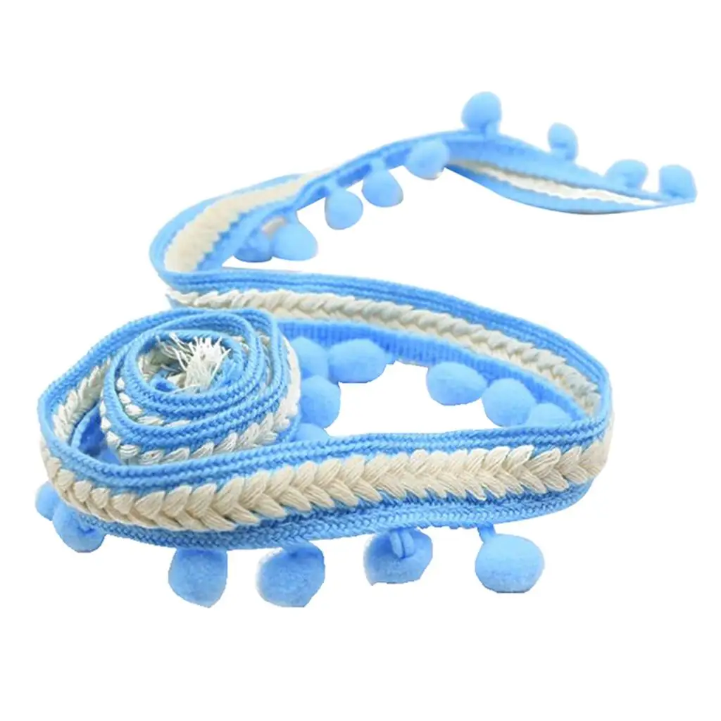 to Choose Ball Fringe Garland Ribbon Sewing Tassel Band Braid Embellishments Decoration Accessory