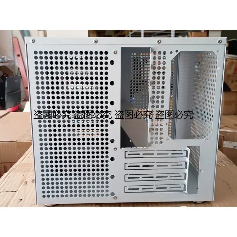 

8 Bracket NAS Chassis MATX main board ATX Power SATA Backplane Full-height PCIe Home Storage Server Chassis