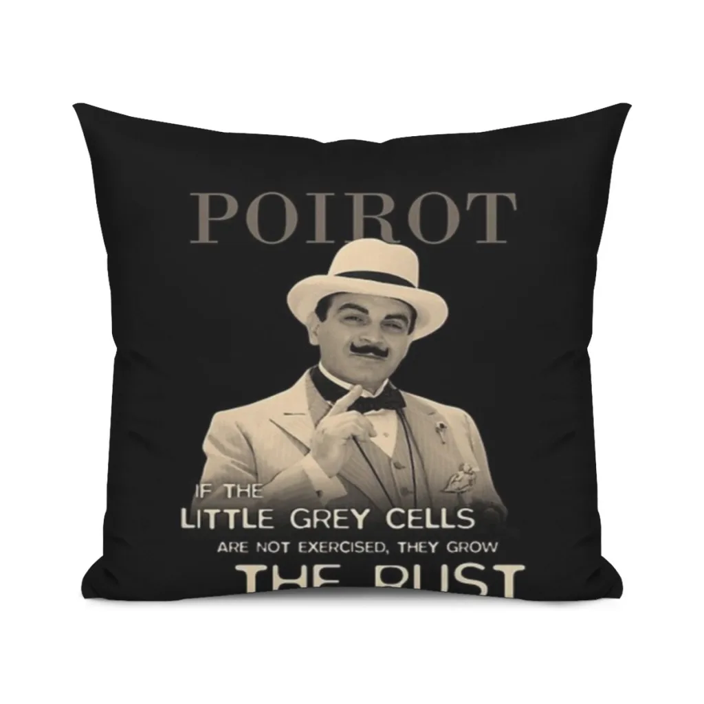 

Poirot Pillowcase Cushions Cover Cushions Home Decoration Pillows For Sofa