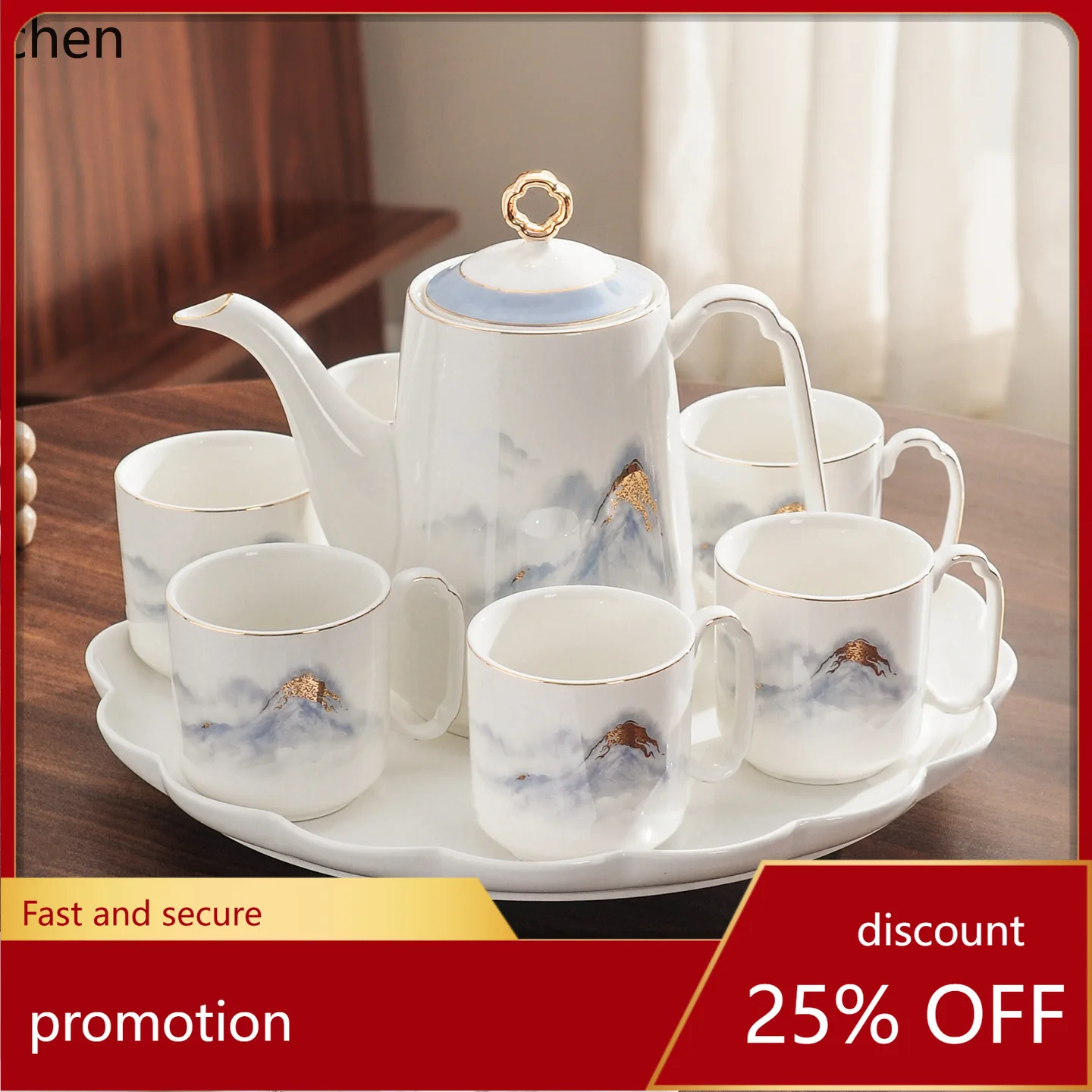 Zml tea set new arrival water cup for home living room tea cup ceramic