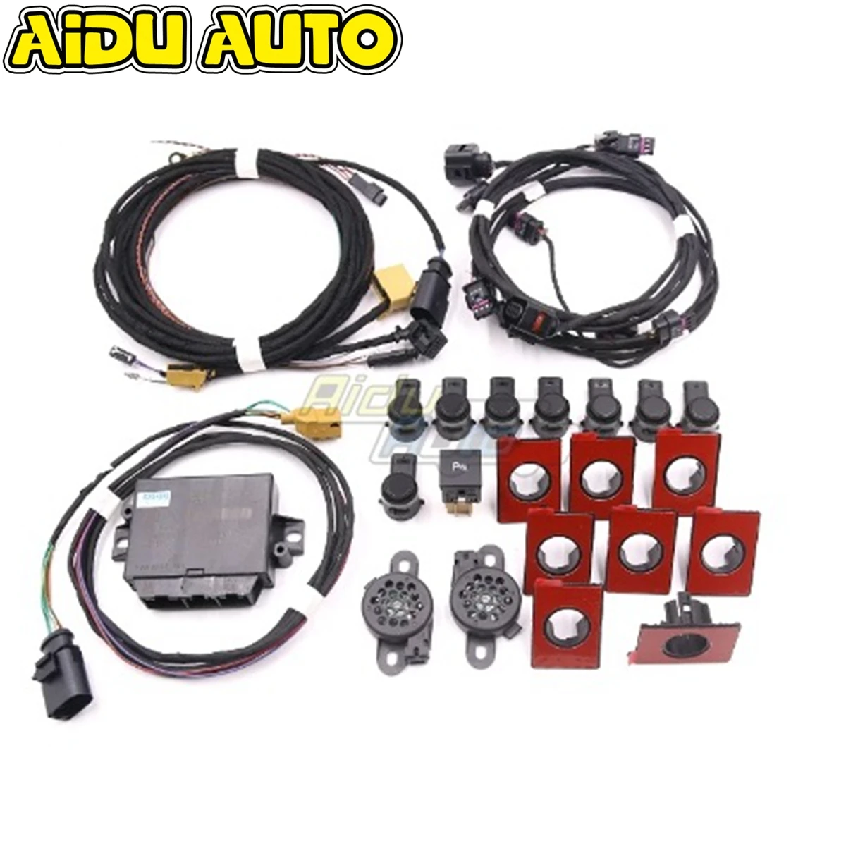 FOR VW Golf 5 6 Front And Rear 8 Sensor 8K PDC OPS Parking system