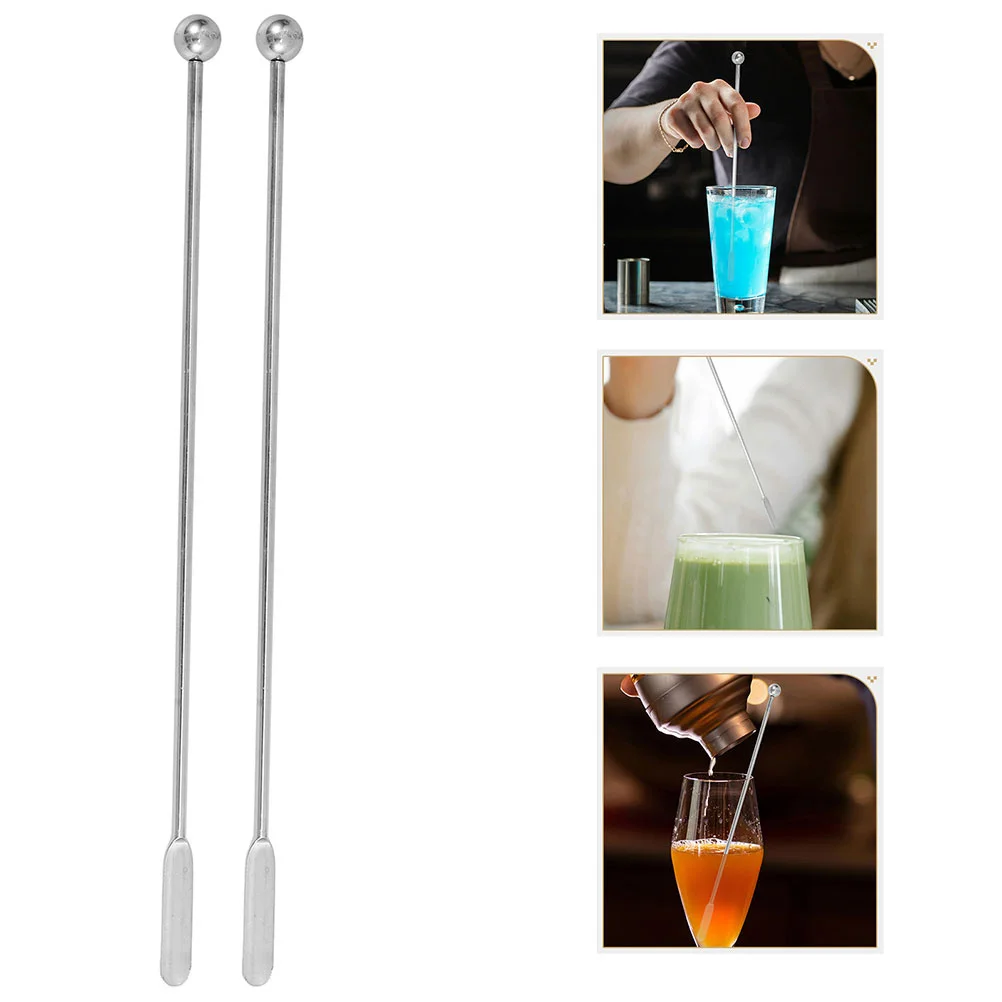 

6Pcs Metal Coffee Stirrers Stainless Steel Reusable Drink Paddles for Cocktail Tea Efficient Ergonomic Design Non Scratch