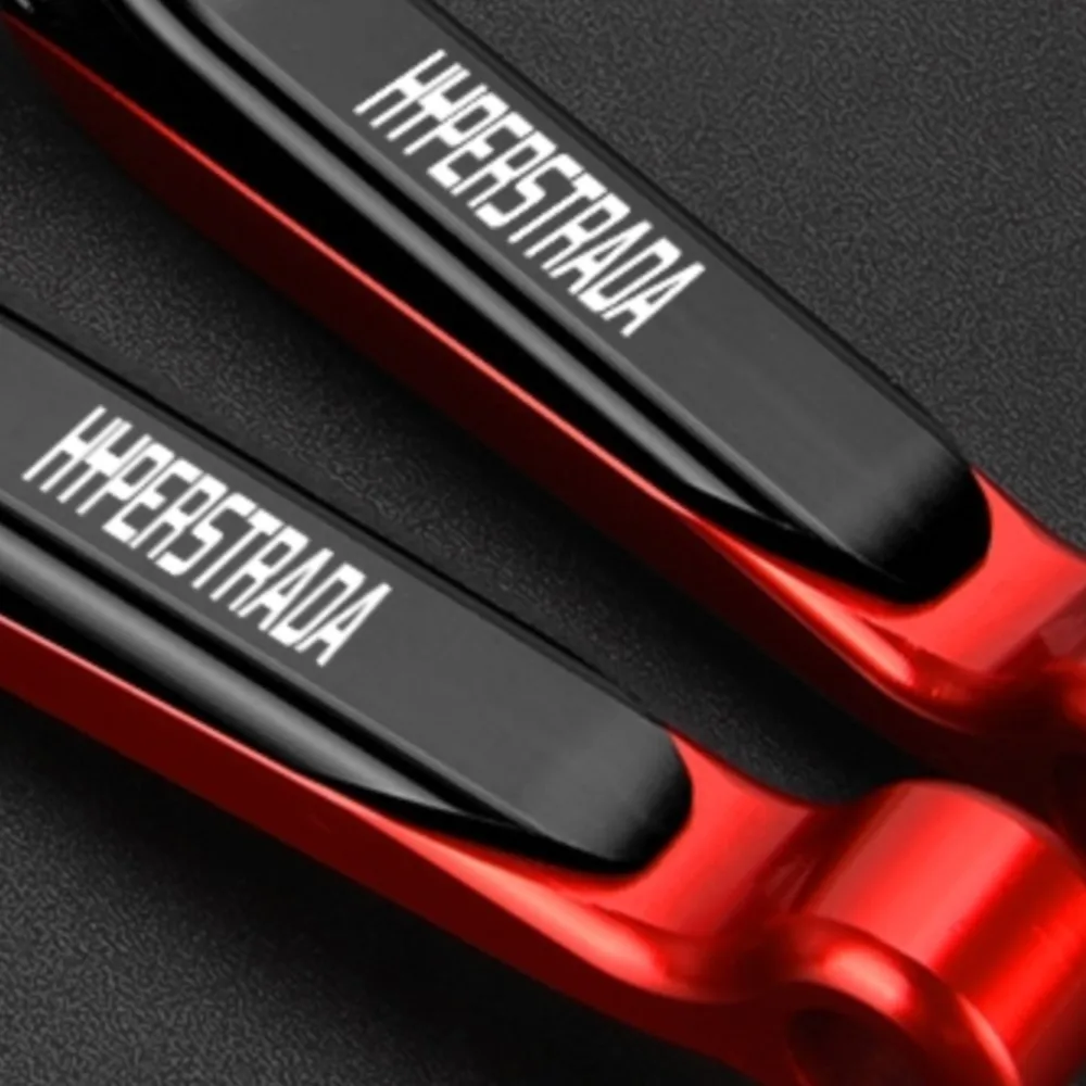 For DUCATI HYPERSTRADA 2013-2015 2014 Extendable Alloy Motorcycle Accessories Aluminum Brake Clutch Levers Hand Grips Ends