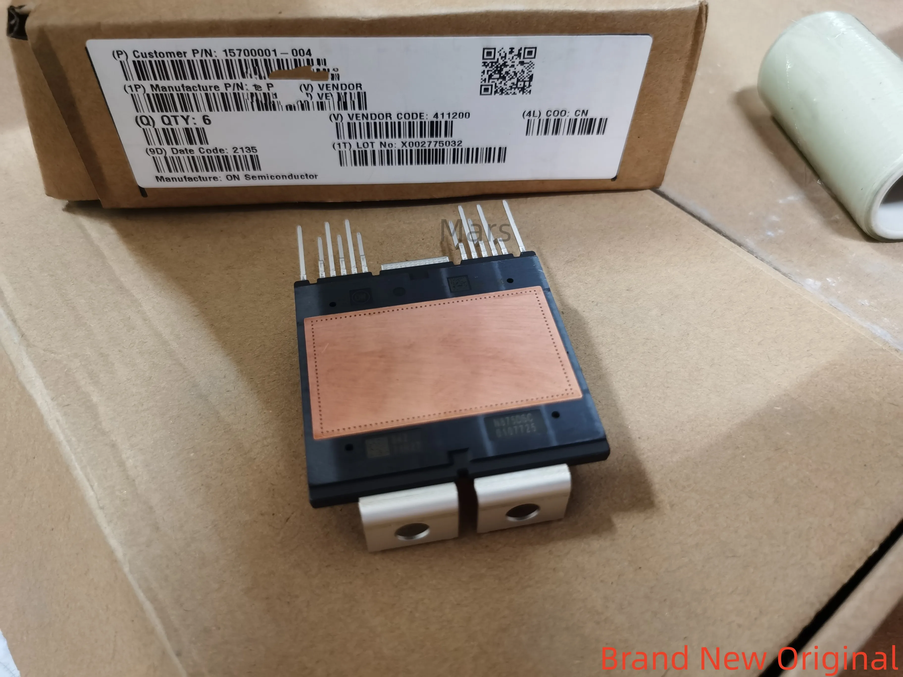 Pilote d'alimentation NVG800A75L4DSC, module IGBT, IC, 750V, 800A, neuf, original, importé