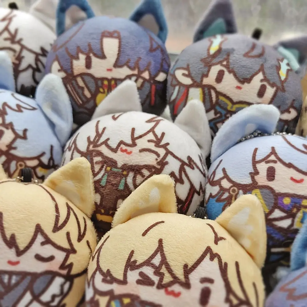 

Honkai：Star Rail Luocha DanHeng Jing Yuan Aventurine Cute Squeak Plush Doll Dango 12cm Toys Cosplay Bag Pendant Anime Gift