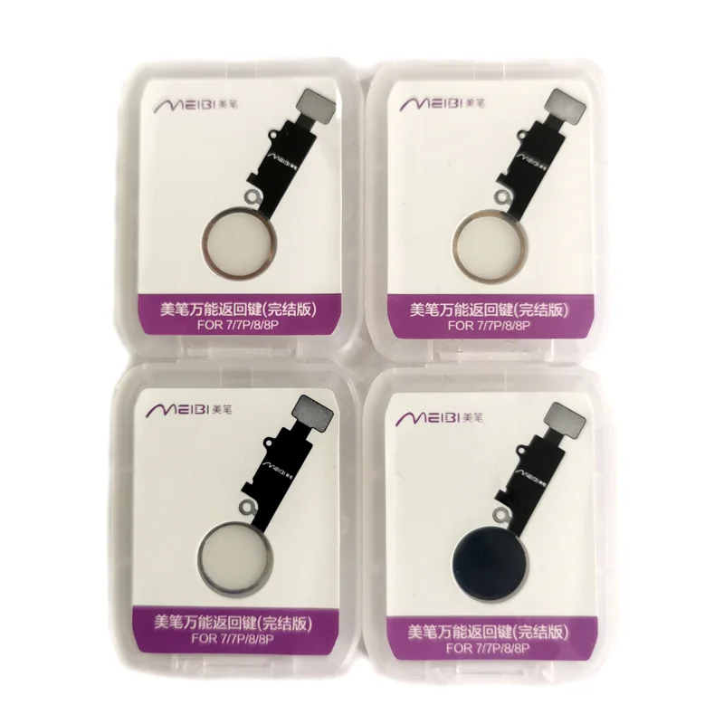 Home Button Flex Cable For iPhone 7 8 Plus Return Back Button Key Back No Touch ID Fingerprint Function Replacement