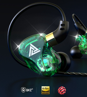 Original QKZ SK7 Wired Earphone HiFi Headphones with Mic Bass Stereo Earbuds Sport Running Music Headset for PC Smartphone