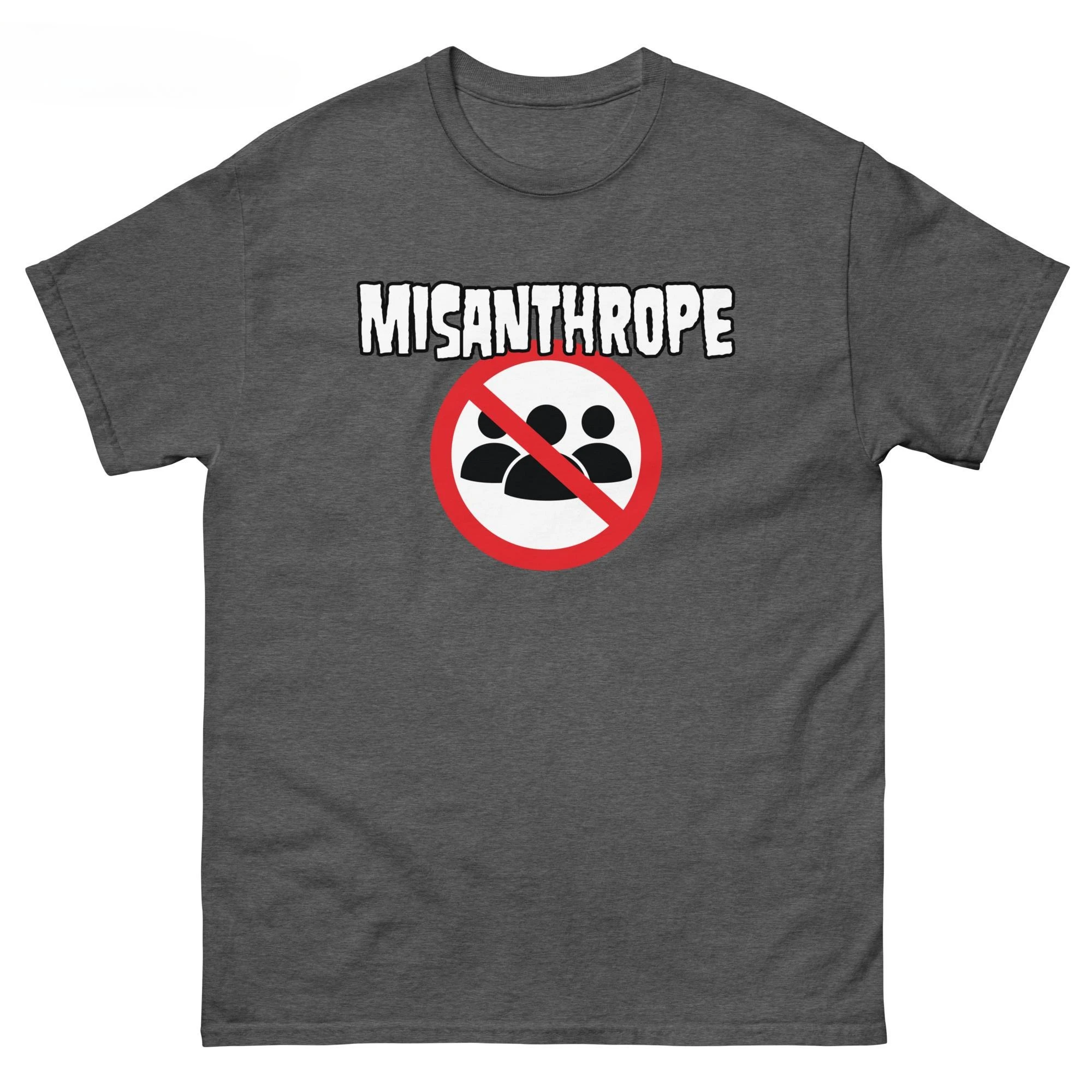 Summer men's wear introvert misanthrope print comfortable breathable street hip hop daily sports men short sleeve humorous style
