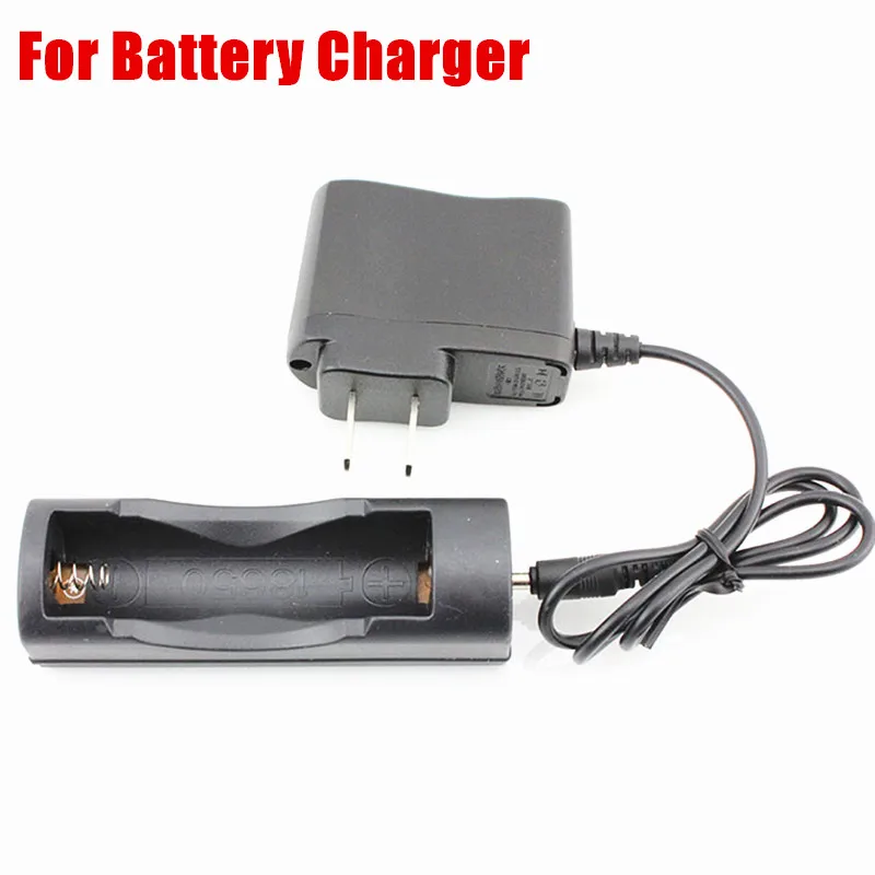 Headlamp Chager Flashlight Charger The DC Charger for LED Headlight Flashlight 18650 Battery Charger EU US Plug Free Shipping