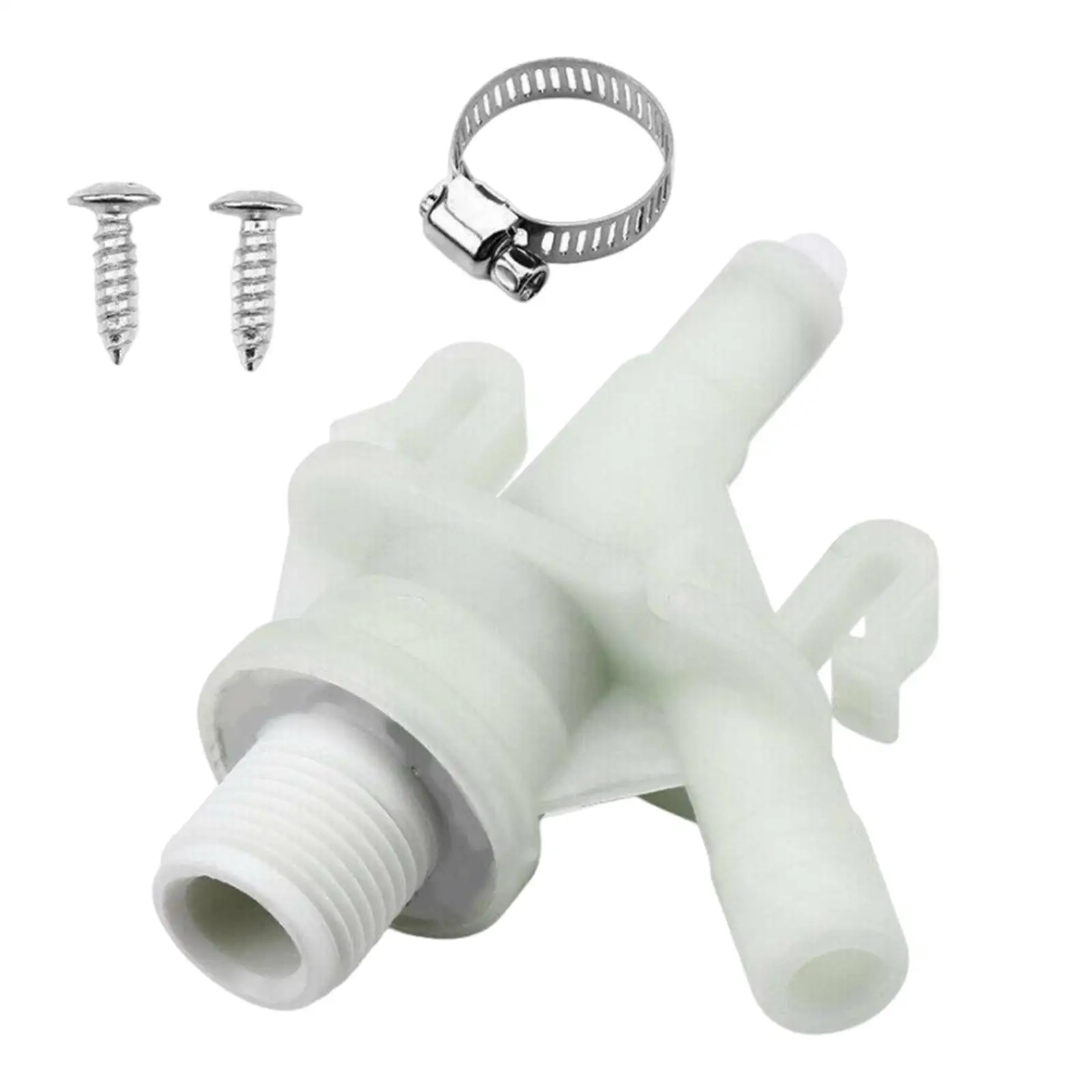 Toilet Water Valve Durable Easy to Install Easy to Remove Pedal Flush Toilet