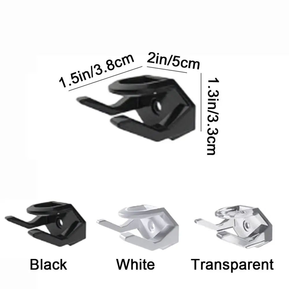 10Pcs Plastic Hat Display Hooks Self Adhesive Space Saving Baseball Cap Storage Rack Wall Mounted Baseball Caps Hangers Store