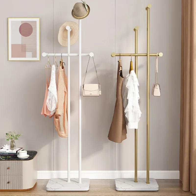 

Clothes Rack Light Luxury Household Iron Net Red Storage Vertical Bag Hanging Rack Storage Rack Household Floor Simple Coat Rack