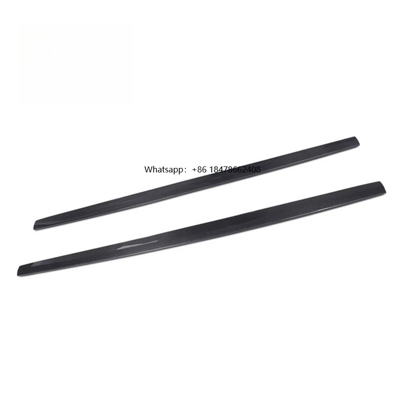 

R Style Lightweight Carbon Fiber Universal Side Skirts Exterior Accessories for A3 Sline S3 2014-2016