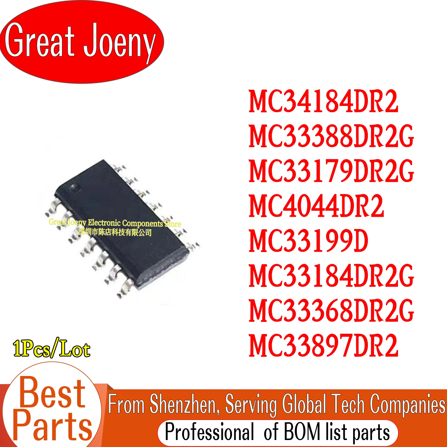 MC4044DR2 MC33179DR2G MC33184DR2G MC33199D MC33368DR2G MC33388DR2G MC33897DR2 MC34184DR2 MC4044 MC33179 MC33184 MC33199 MC33368