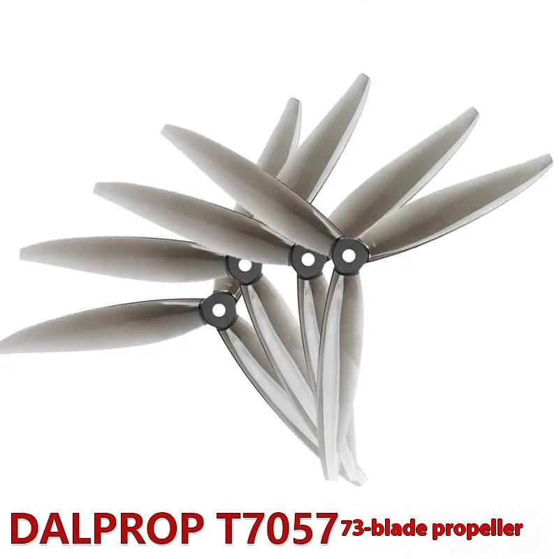 

Dalprop T7057 New Cyclone 3-blade 7-inch Fpv Long Range Propeller Explosion Resistant Stable Smooth And Efficient
