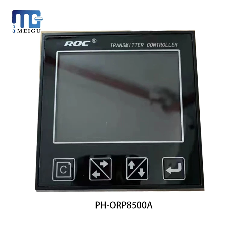

ROC PH-8500A 0-14 Online Industrial PH Controller PH Meter Monitor Water Quality Analyzer for Water Treatment System