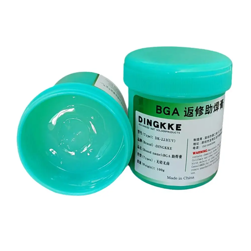 Solda Colar Extrusora Fluxo para Solda, LED, SMD, IC, PCB, Reparação iPhone, Acessórios de Solda