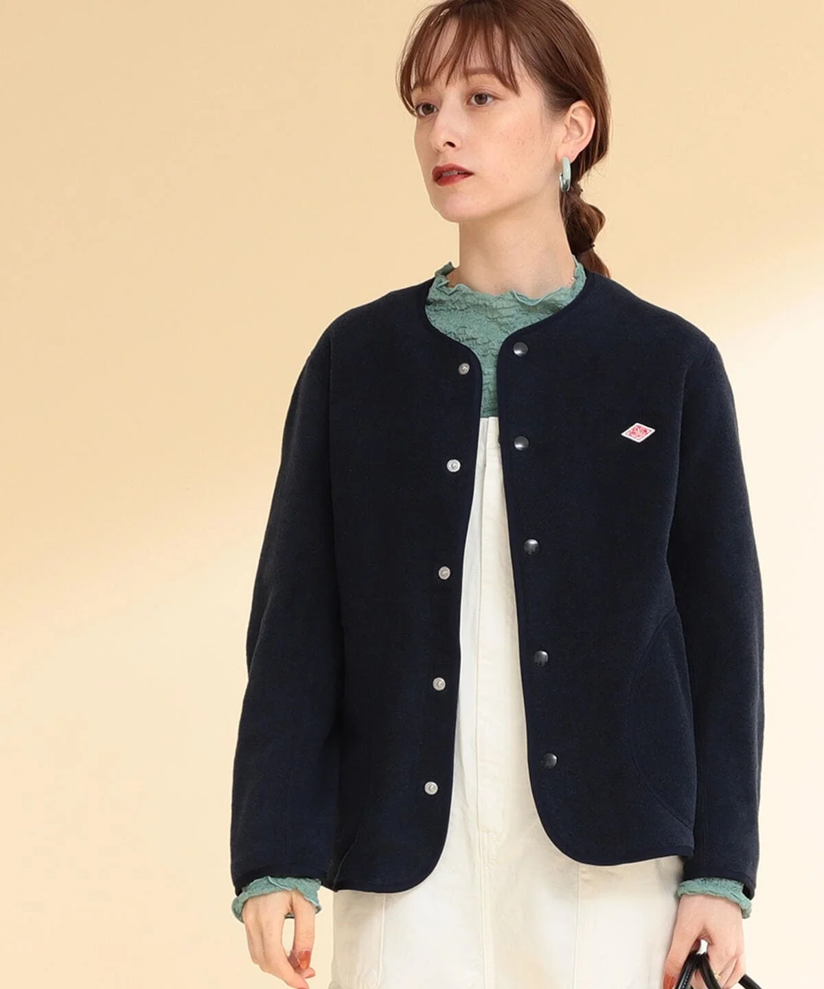 جاكيت نسائي كاجوال مبطن بالصوف برقبة مستديرة، مقاسات كبيرة، مريح ودافئ، ملابس خارجية متعددة الاستخدامات، تصميم أساسي لمجموعة ...