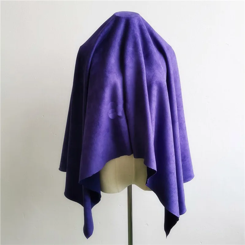 

Хорошая, фиолетовая толстая замшевая ткань, мягкая обивка из искусственной оленьей кожи, сделай сам, шитье, женское платье, костюмная одежда, чехол для дивана, сумка