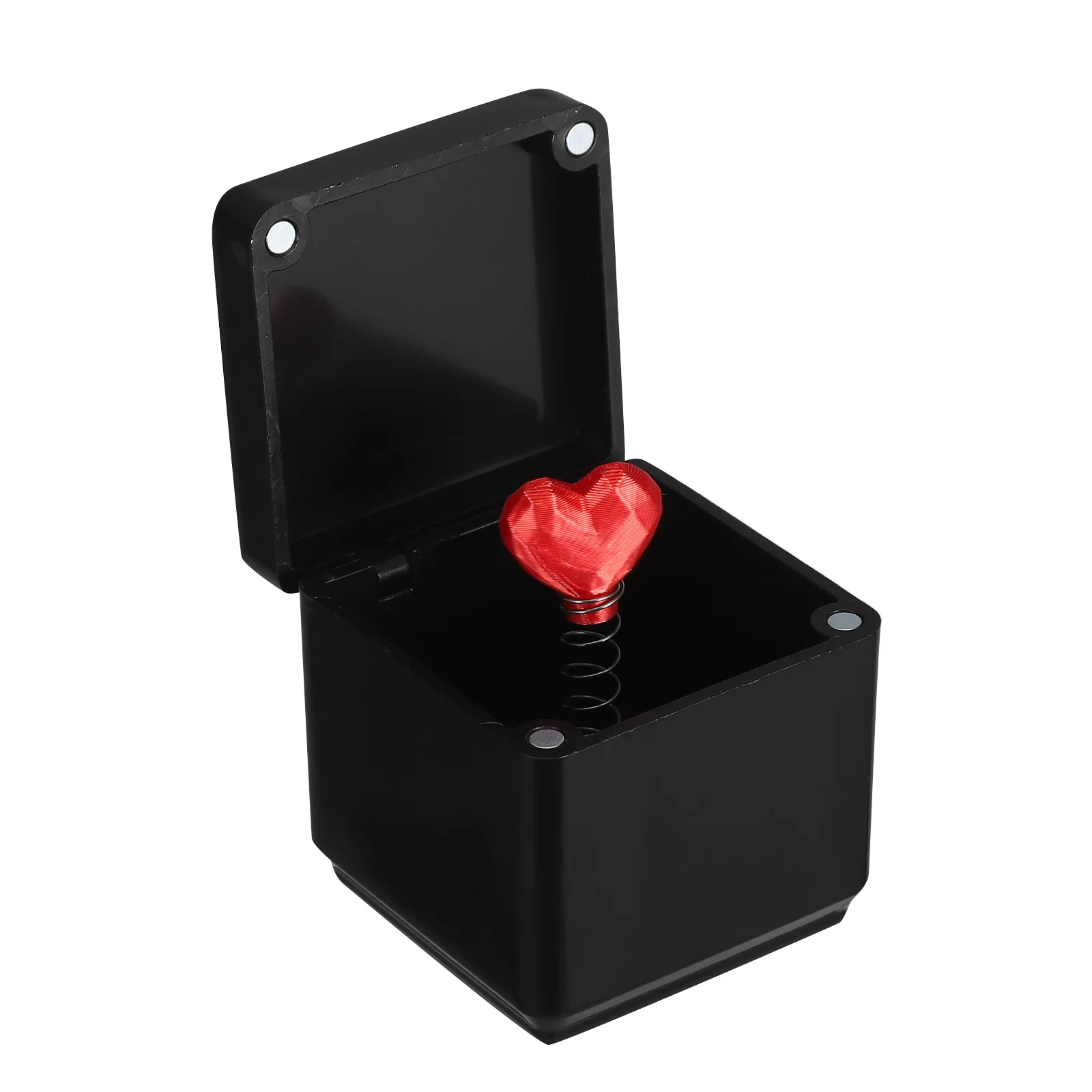 

Surprise Gift Box Wedding Ring Boxes for Ceremony with Cover Funny Fake Plastic