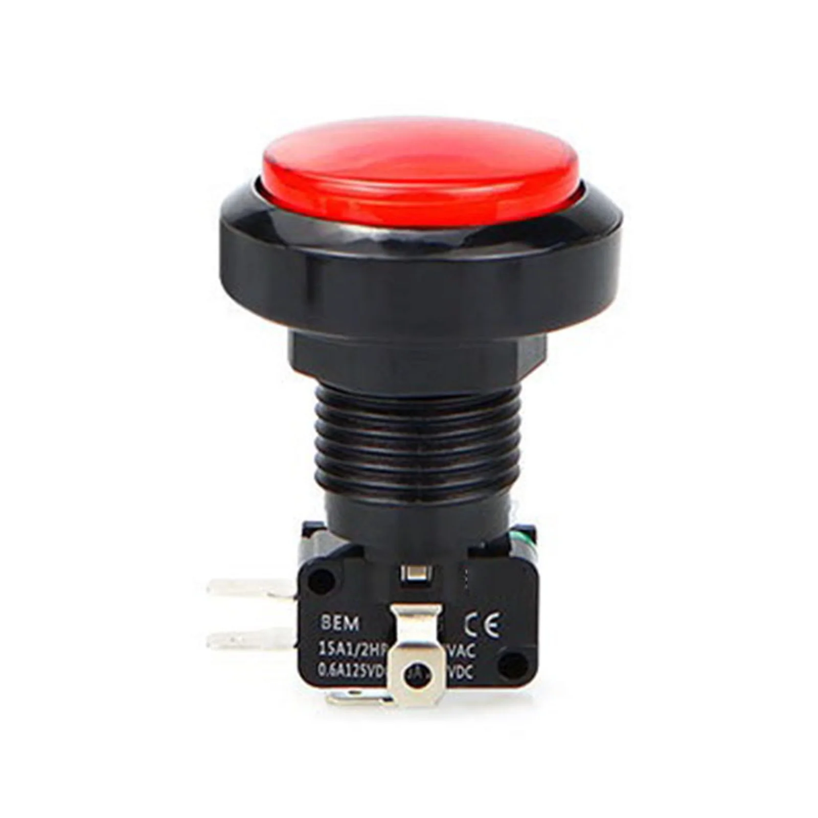 

1Pc Game Console Button Switch 45mm Self-reset Start Switch For Sells Water Car Washing Machine Claw Machine Accessories