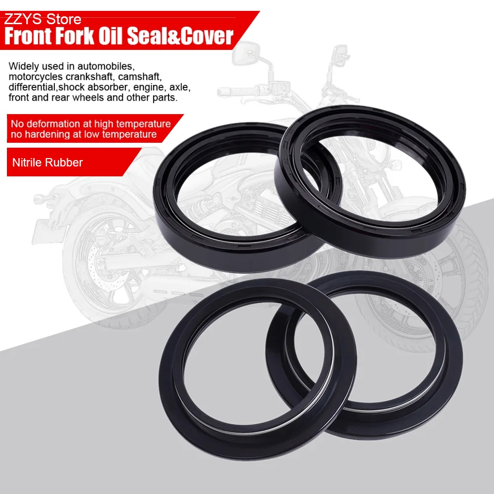 

45x57x11 Front Fork Oil Seal 45 57 Dust Cover For Honda VTX1800C VTX1800 VTX 1800 GL1800 GL1800B F6B Gold Wing GoldWing GL 1800