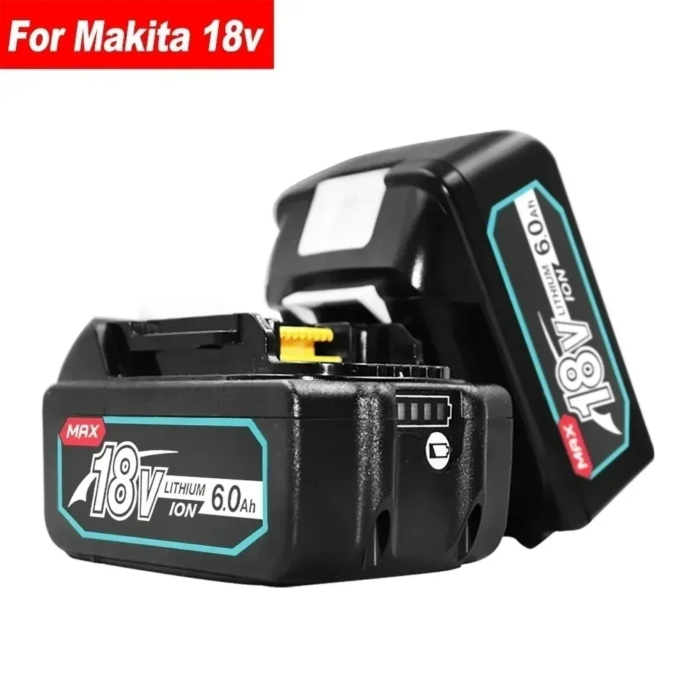 The 6.0Ah BL1860 that replaces For Makita 18V lithium ion battery is compatible  18V BL1850 1840 1830 cordless power tool